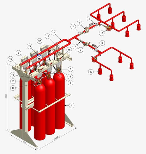 Efficient Fire design detail engineering fire protection system