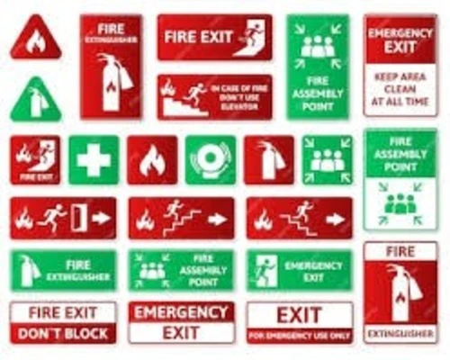 emergency signages